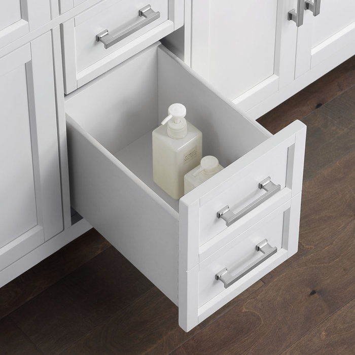 Wrought Studio Horacia 60'' Freestanding Double Bathroom Vanity with